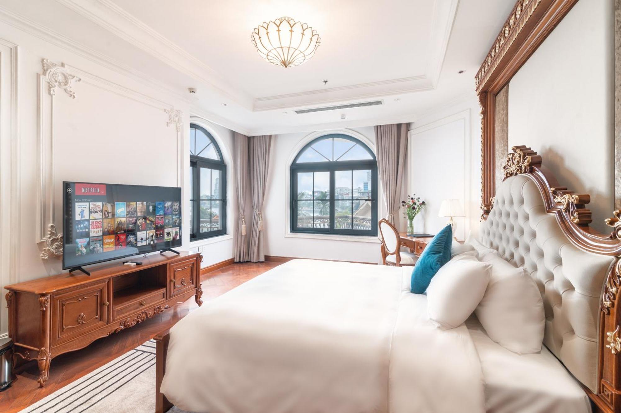 Luxe Paradise Suite Hotel Trich Sai Hanoi Kültér fotó